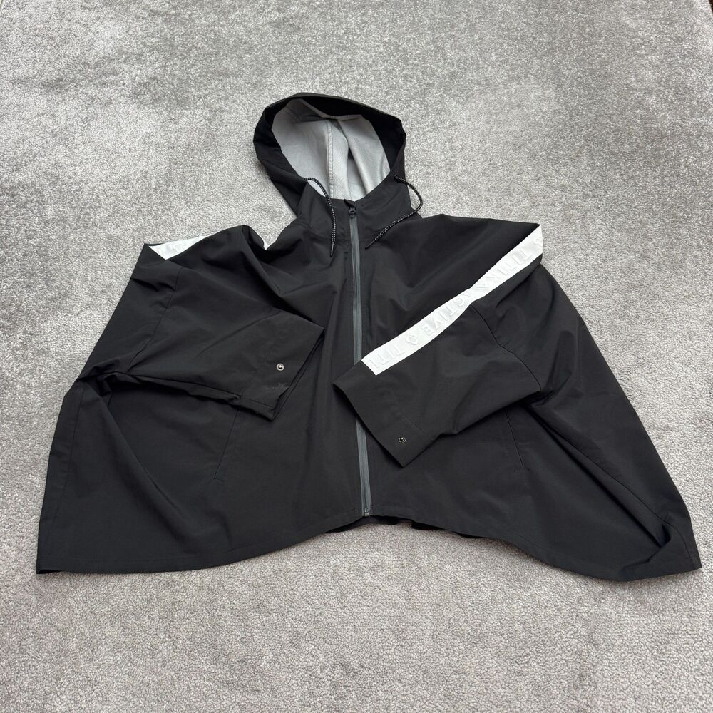 Titika Active Couture Cropped Hoodie Full Zip Windbreaker Jacket Womens Medium
